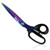 Better Office Products Ex-Long Professional Tailor Scissors, Stainless Steel Sewing Shears with Iridescent Blades, 10.25in. 00607